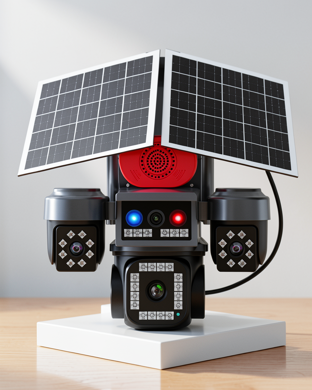 AV-MSK11 SOLAR GÜVENLİK KAMERASI