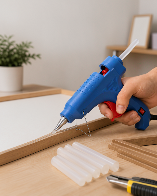 Yeni Nesil 40W Sıcak Silikon Tabancası, 5 Silikon Hediyeli Dayanıklı Tasarım