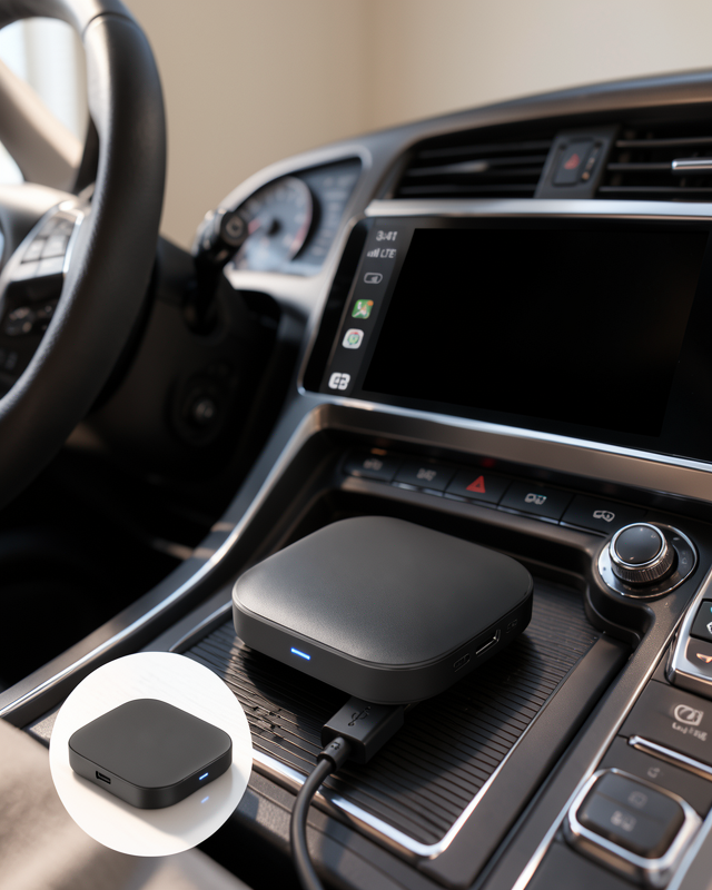 Yeni Nesil Kablosuz Android Auto Dönüştürücü, 5.8GHz WiFi Destekli