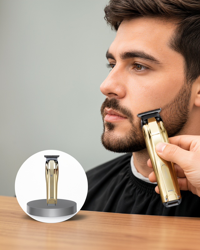 Yeni Nesil Hassas Detay Kesim İçin USB Şarjlı Saç Sakal Kesme Makinesi