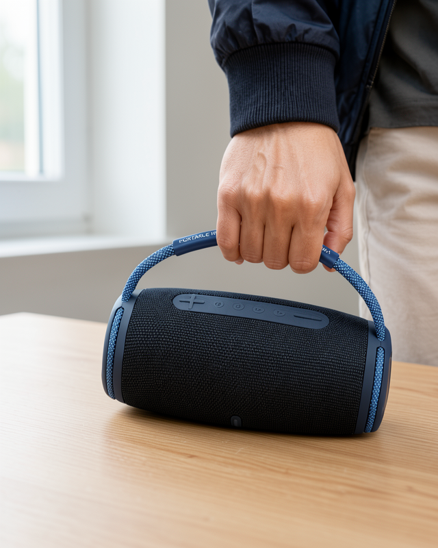 Yeni Nesil Net Stereo Ses Sunan IPX5 Suya Dayanıklı Bluetooth Hoparlör