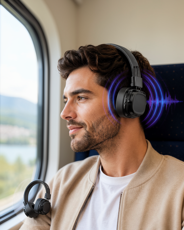 Yeni Nesil Kablosuz Kulak Üstü Bluetooth Kulaklık ile Ergonomik Konfor