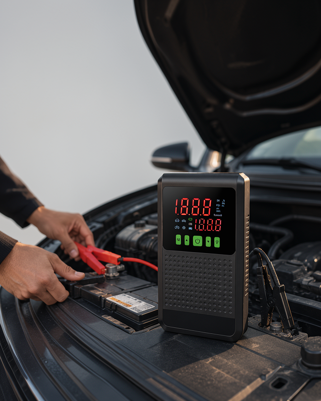 Yeni Nesil Powerbank Özellikli Hava Pompası ve Şarjlı Araç Akü Takviyesi