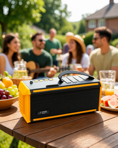 Yeni Nesil J-IPOX P520 1200 mAh Mikrofonlu Taşınabilir Bluetooth Hoparlör