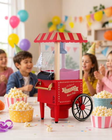 Yapışmaz Popcorn Makinesi, Sıcak Hava Teknolojisi ile