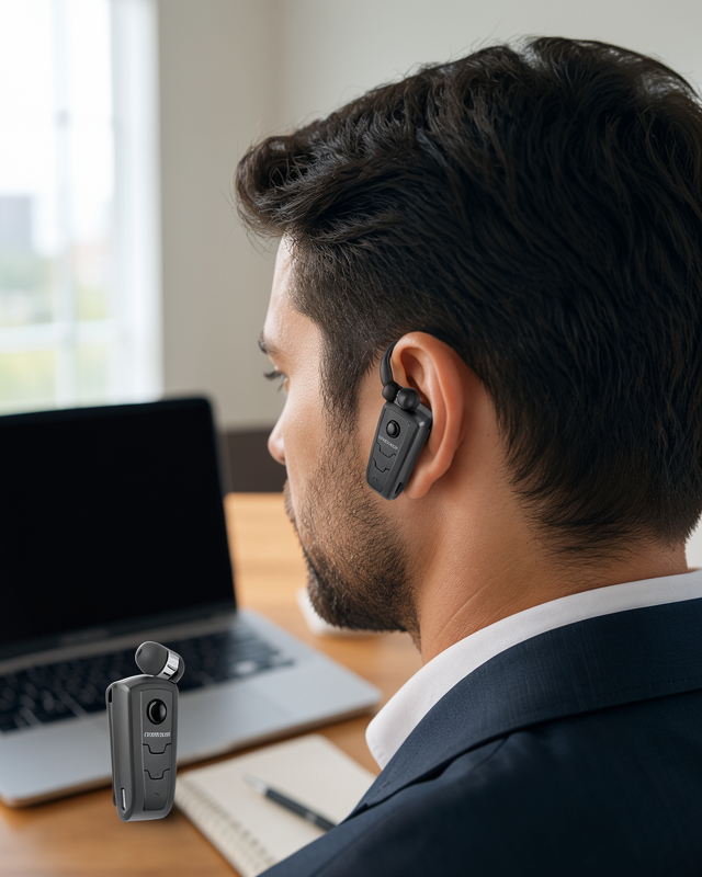 Yeni Nesil Mikrofonlu Makaralı Bluetooth Kulakiçi Kulaklık, Android ve İOS Uyumlu