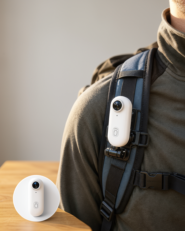 Yeni Nesil WiFi Spor ve Vlog Kamerası Geniş Açı Lens ile