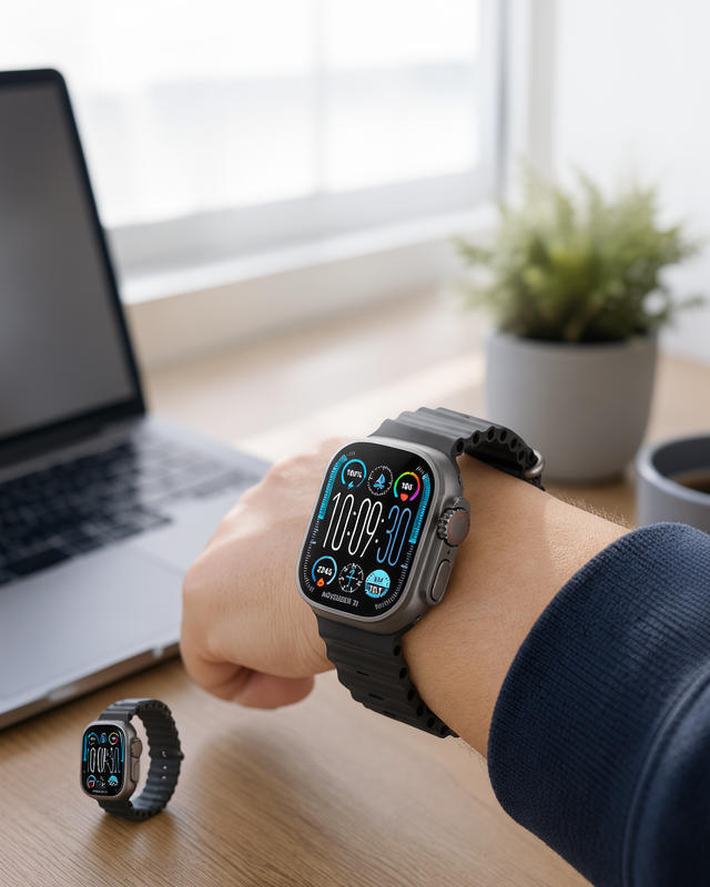 Yeni Nesil HainoTeko-15 49mm AMOLED Akıllı Saat Bluetooth Arama Spor ve Sağlık