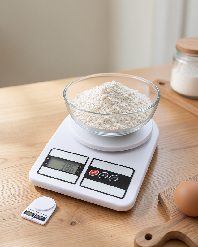 Yeni Nesil LCD Ekranlı 10 Kg Kapasiteli Dijital Mutfak Tartısı