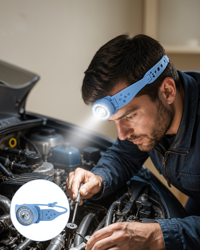 Yeni Nesil Suya Dayanıklı LED Kafa Lambası Outdoor Kullanım