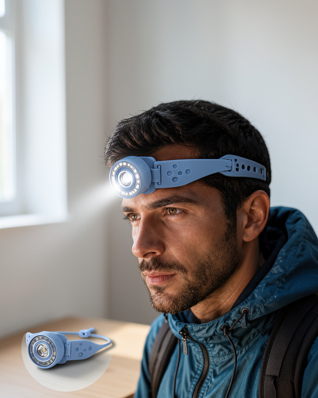 Yeni Nesil LED Kafa Lambası Kamp ve Gece Yürüyüşü İçin