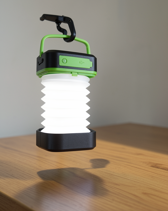 Yeni Nesil Katlanabilir Lamba, 1200 mAh Solar Şarjlı LED El Feneri