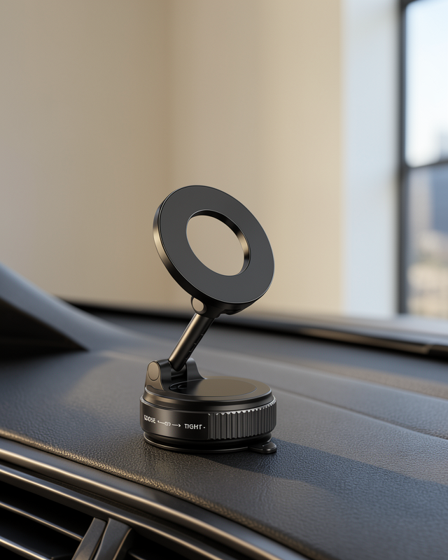 Yeni Nesil 360 Derece Ayarlanabilir Manyetik Araç Telefon Tutucu