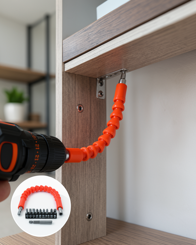 Manyetik Bit Adaptörlü 12 Parça DMAX Profesyonel Esnek Tornavida Uç Seti