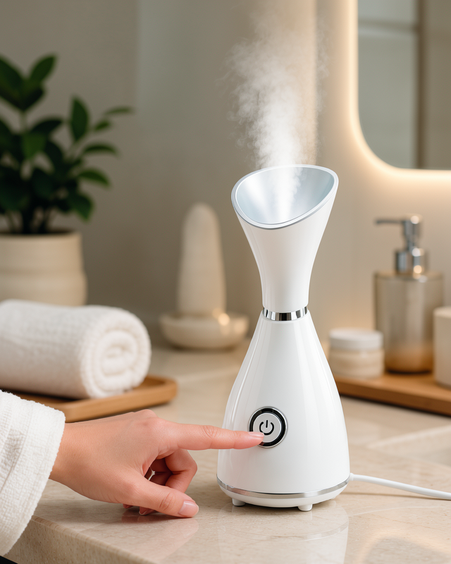 Nano İyonik 80 ML Su Hazneli Yüz Buhar Cihazı
