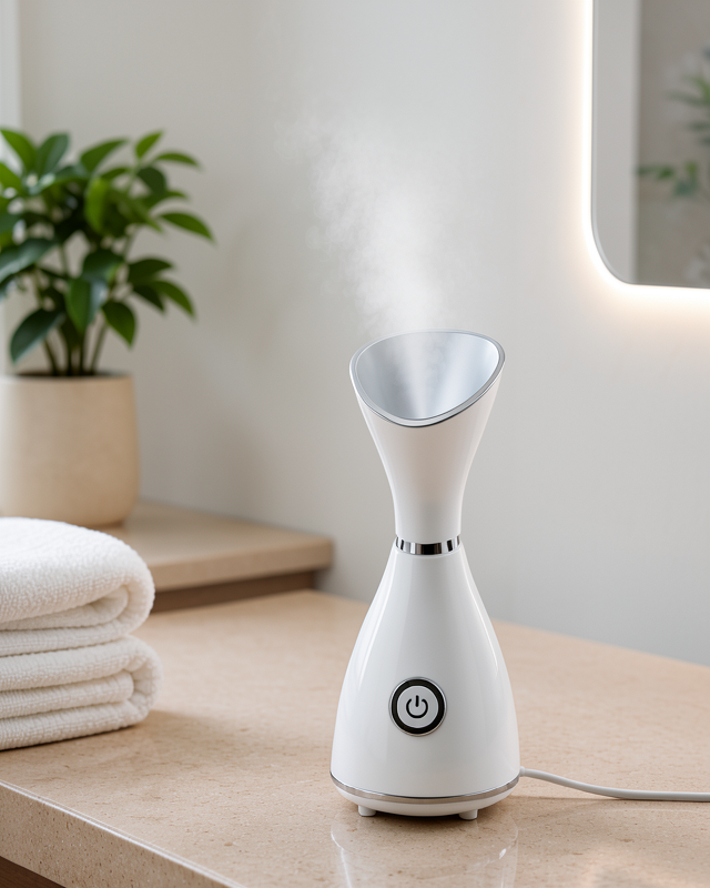 Nano İyonik PTC Seramik Isıtma Teknolojisine Sahip Yüz Buhar Makinesi