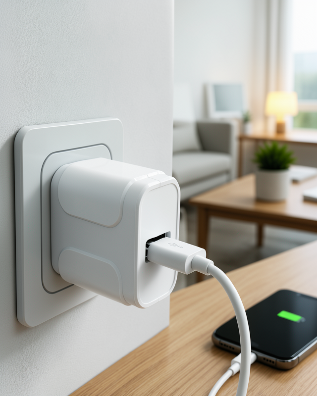 Ev ve Ofis İçin Uygun 12W USB Şarj Adaptörü