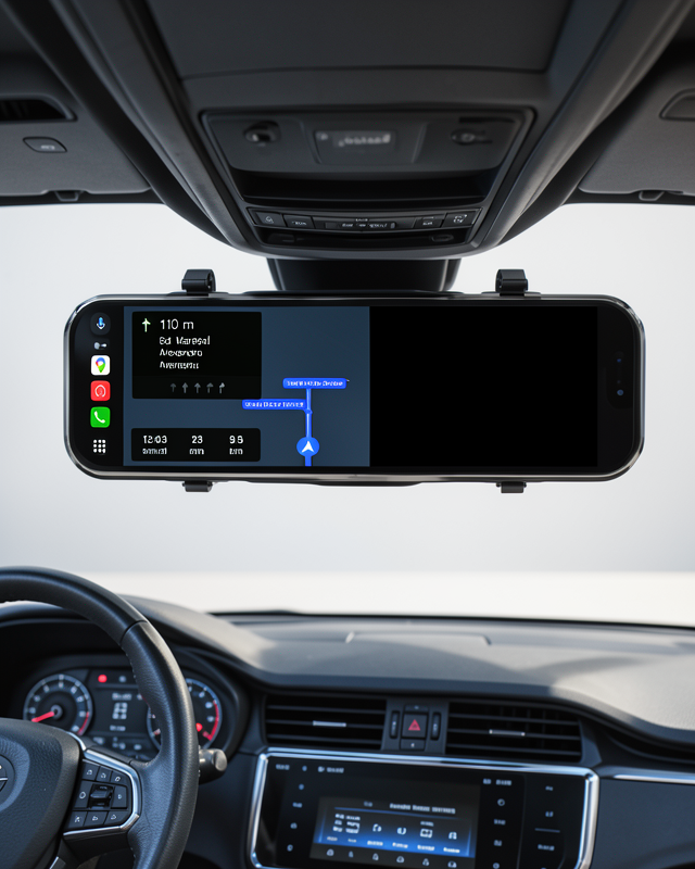 Dokunmatik Multimedya ve Kamera Kayıt Ekranı Araç İçi Ayna Carplay