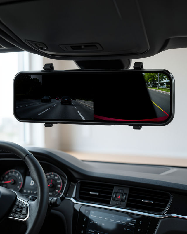Dokunmatik Ayna Carplay Araç Multimedya Ekranı, Ön Arka Kameralı