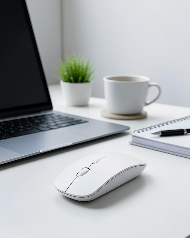 Şarjlı Bluetooth Kablosuz Wireless Mouse 5000 DPI Sessiz Ergonomik Fare