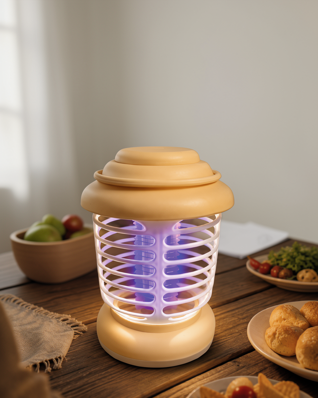 LED Aydınlatmalı Sinek Kovucu, Askılı Tasarım Özelliği ile