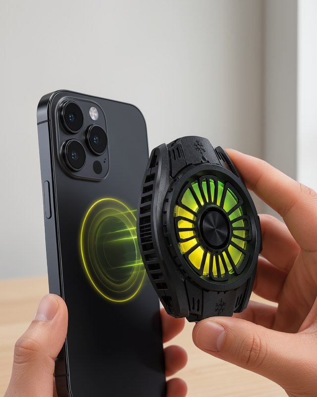 RGB Işıklı Telefon Soğutucu ile Soğutma Teknolojisi