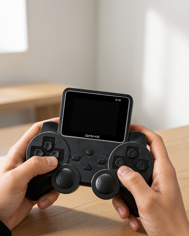 520 Oyunlu TV Çıkışlı Şarjlı Retro Gamepad Oyun Konsolu