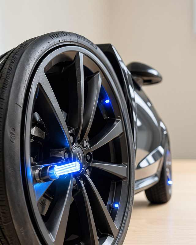 Otomatik Açılan Lastik Işığı Seti 4'lü Araç Sibop LED Işığı