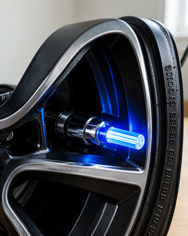 Hareket Sensörlü 4 Adet LED Lastik Sibop Işığı Otomobil İçin