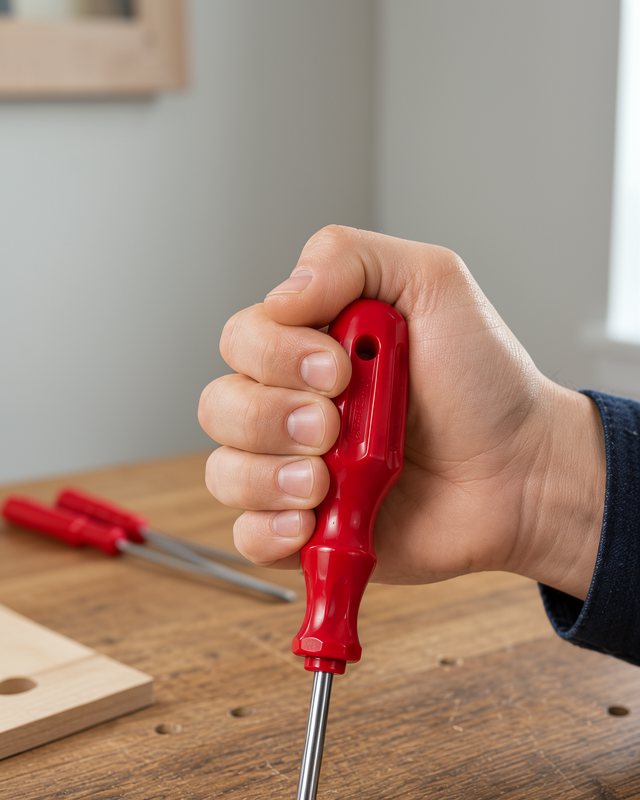 Ergonomik Saplı Profesyonel Kullanım İçin Çelik 7'li Tornavida Seti