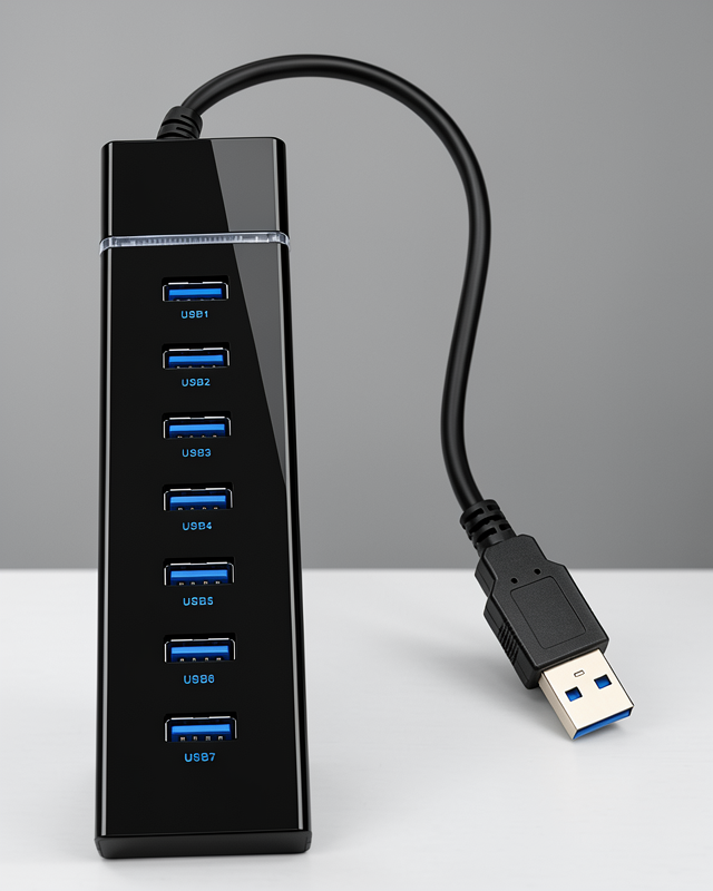 7 Port USB Hub