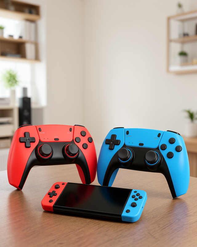 HDMI Çıkışlı Kablosuz Retro Oyun Seti, Çift Kontrolcülü Oyun Konsolu