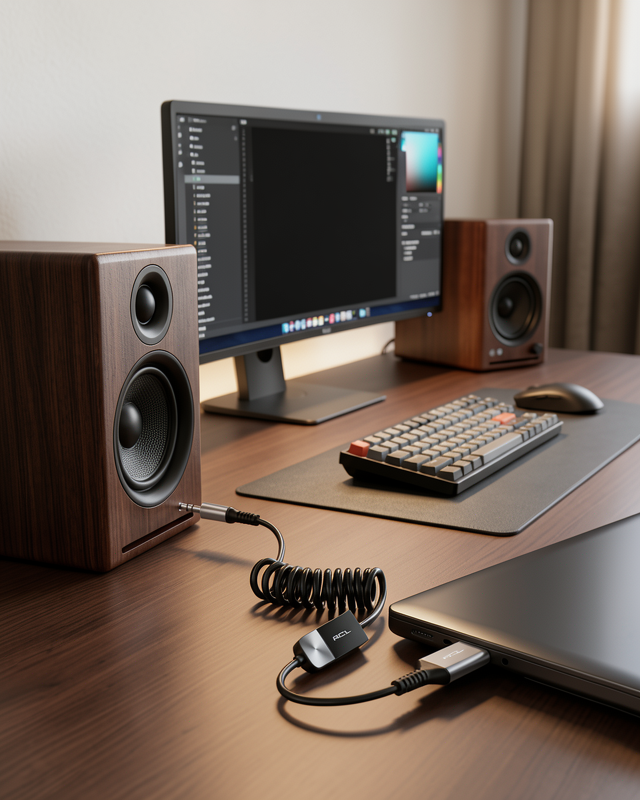 Kablosuz Müzik Aktarım Cihazı USB Bluetooth AUX Ses Adaptörü