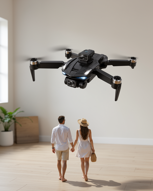 Açık Alanlarda Eğlenceli Uçuş İçin Katlanabilir Taşınabilir Drone