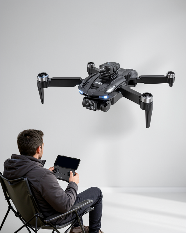 Katlanabilir Kamera Drone Ekranlı Kumanda ile Hobi ve Günlük Kullanım