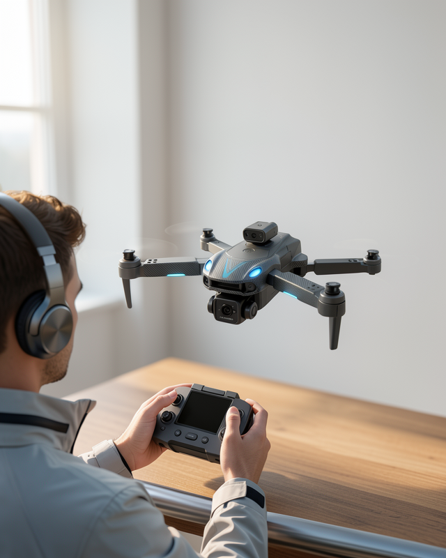 Profesyonel Görünümlü Katlanabilir Kamera Drone