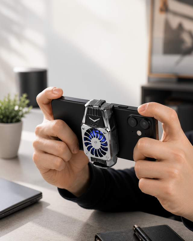 Aktif Fanlı Soğutma Sistemi ile Telefon Isısını Düşüren Cihaz