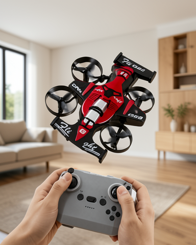 Özellikli Akrobatik Drone Uzaktan Kumandalı 3 Kademeli Hız 360° Dairesel Uçuş