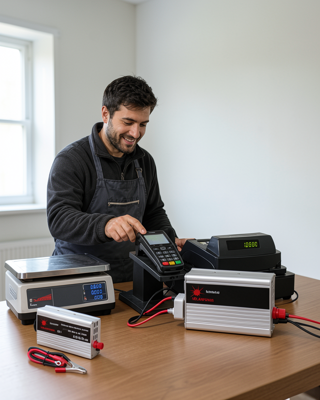 Güçlü Priz Çıkışlı 1500W Araç İnvertörü