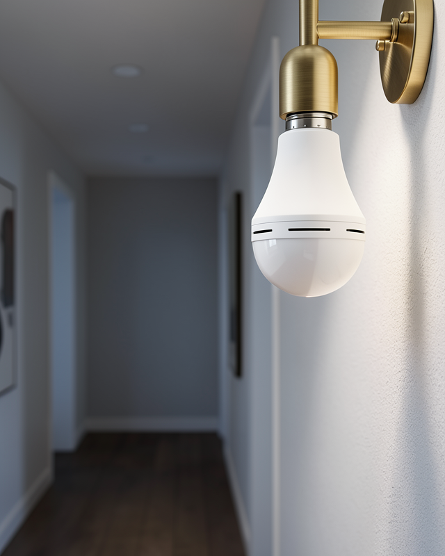 Kesintisiz Aydınlatma için Şarjlı LED Ampul E27 Duy 6500K Beyaz Işık