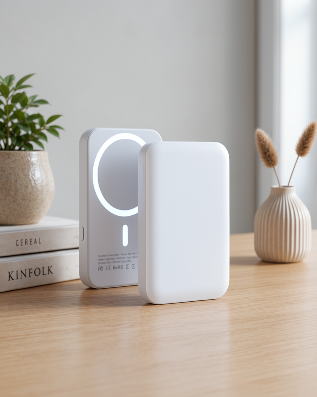 5000 mAh 15W MagSafe Uyumlu Manyetik Kablosuz Powerbank