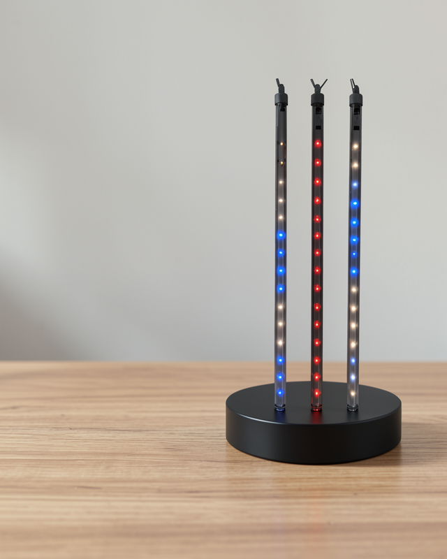 10 Çubuklu Şerit ile RGB LED Dış ve İç Mekan Süsleme Işığı