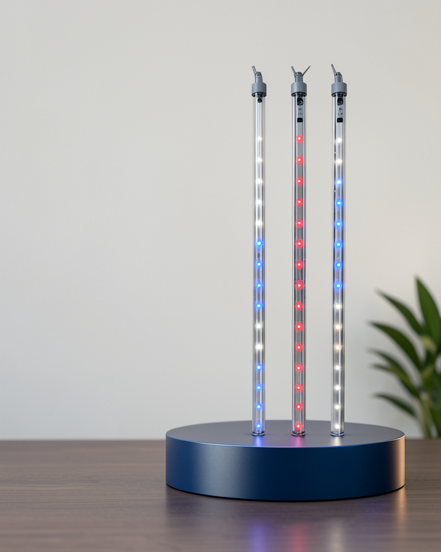 10 Adet Kayan Yıldız Efektli Dekoratif RGB LED Işık Çubuğu Seti