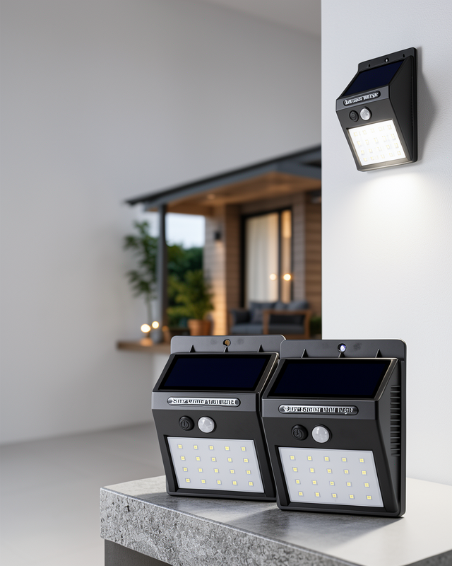 Hareket Sensörlü Led, Bahçe Yol Avlu Giriş Solar Lamba