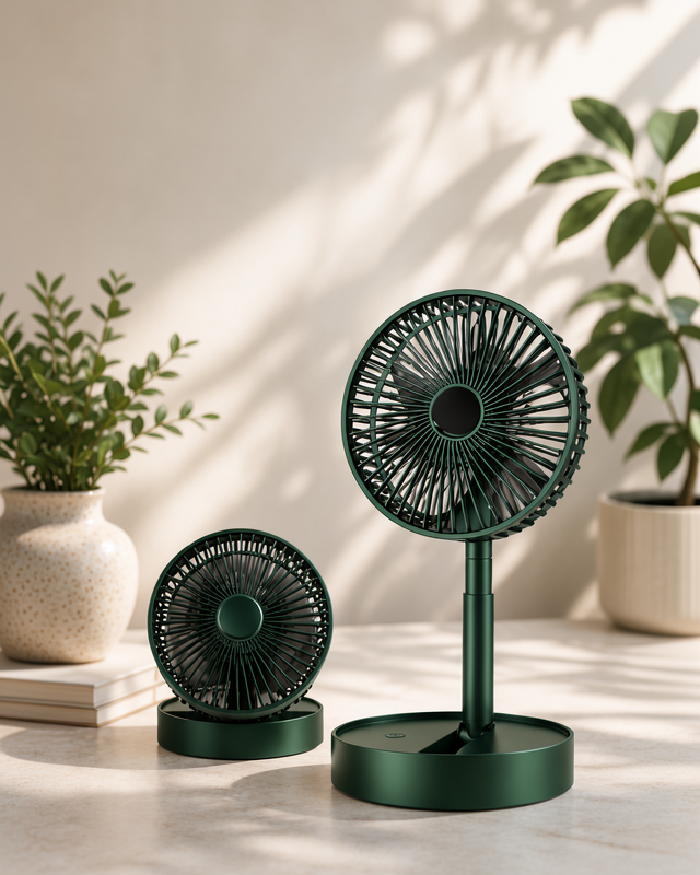 Mini Fan Telefon Standı ile Soğutucu Vantilatör