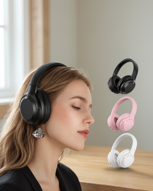 Yüksek Ses Kalitesine Sahip ANC/ENC Destekli Kablosuz Bluetooth Kulaklık