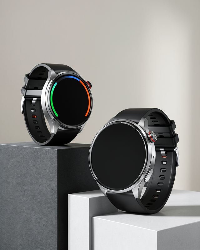 Amoled Ekranlı Akıllı Saat, Bluetooth Bağlantısı ile Uyku ve Sağlık Takibi
