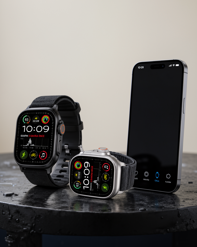 Bluetooth Bağlantılı Akıllı Saat: Adımsayar, Alarm, Hatırlatıcı ve Çağrı Cevaplama