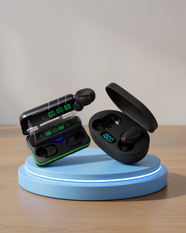 Uzun Pil Ömrü ve Yüksek Ses Kalitesiyle İkili Bluetooth Kulaklık