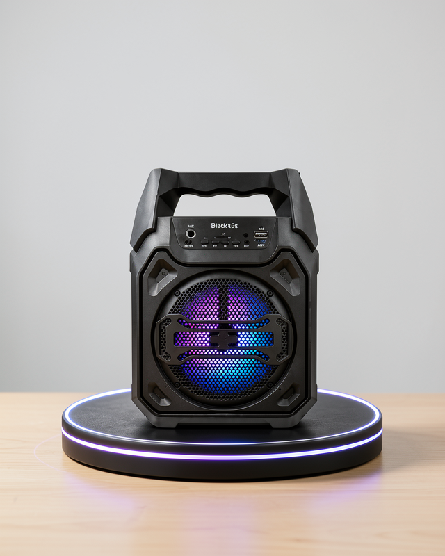 6.5 İnç Şarj Edilebilir ve Güçlü Bluetooth Hoparlör